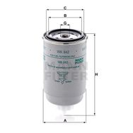 Mann WK842 Yakıt Filtresi