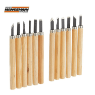 Mannesmann 690-12 12 Parça Ahşap Oyma Bıçak Seti