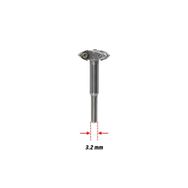 Manpa Üçgen Elmas - 3.2 mm Sap DCT Mini Ahşap Oyma Aparatı