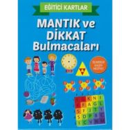 Mantık ve Dikkat Bulmacaları / Eğitici Kartlar - Kolektif - Teleskop Popüler Bilim Yayınları