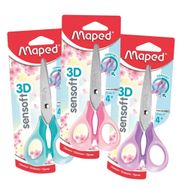 Maped 484213 13 cm Sensoft Fluo Pastel Renkli Makas