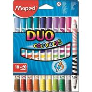 Maped 5701157 Colorpeps Duo Tıp 10'lu Keçeli Kalem
