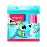 Maped 845020 Colorpeps 12'li Keçeli Kalem