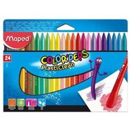 Maped 862013 Color Peps Plasti Clean 24'lü Mum Boya
