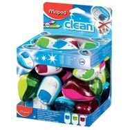 Maped Öğrenci Clean Plastik Çiftli Hazneli 24'lü Kalemtraşı