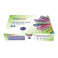 Mapicoil 4:1 22 mm Şeffaf 50 Adet 48 Lop Plastik Helezon Spiral