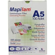 Mapilam 125 Micron A5 Parlak Laminasyon Filmi