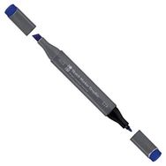Marabu 243335 958 Ultramarine Blue Graphix Sketch Marker Çift Uçlu Kalem