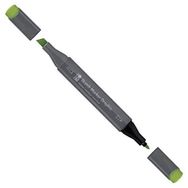 Marabu 243338 962 Olive Green Light Graphix Sketch Marker Çift Uçlu Kalem