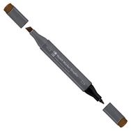 Marabu 243340 948 Burnt Umber Graphix Sketch Marker Çift Uçlu Kalem