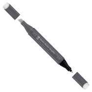 Marabu 243341 987 Warm Grey Light Graphix Sketch Marker Çift Uçlu Kalem