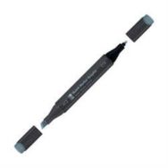 Marabu 243346 986 Cool Grey Deep Graphix Sketch Marker Çift Uçlu Kalem