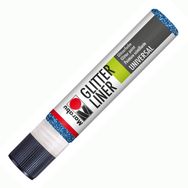 Marabu Glitter Liner 25 ml Sapphire Akrilik Boya