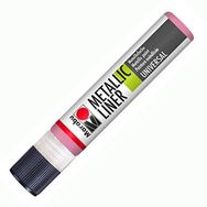 Marabu Metallic Liner 25 ml Rose Pink Kalem