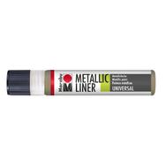 Marabu Metallic Liner Boyutlu No 747 Metalik Taupe 25 ml Boncuk Boyası