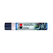 Marabu Metallic Liner Boyutlu No 752 Metalik Mavi 25 ml Boncuk Boyası