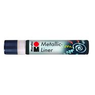 Marabu Metallic Liner Boyutlu No 779 Metalik Grafit 25 ml Boncuk Boyası