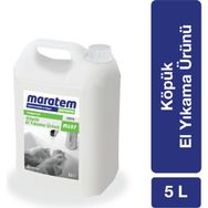 Maratem Köpük El Yıkama Ürünü Doğal Beyaz Sabun 5lt Normal Ciltler İçin Ekonomik Çözüm
