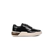 Marcomen 152-19197 Siyah Rugan Beyaz Hakiki Deri Erkek Sneaker Ayakkabı