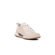 Marcomen 152-19537 Beyaz Hakiki Deri Erkek Sneaker Ayakkabı