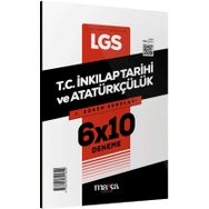 Marka Yayınları - 2023 8. Sınıf LGS 1.Dönem Konuları T.C. İnkılap Tarihi ve Atatürkçülük 6 Deneme