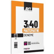 Marka Yayınları 2024 AYT Matematik 3x40 Deneme