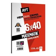 Marka Yayınları AYT Matematik 6x40 Çıkmış ve Çıkabilecek Denemeler
