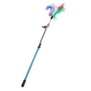 Markapet 13 - 44 cm Mavi Yaylı Kedi Oyun Oltası