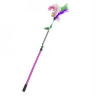 Markapet 13 - 44 cm Pembe Yaylı Kedi Oyun Oltası