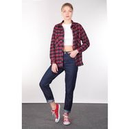 Markapia Boyfriend Indigo Jean Kadın Pantolon