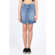 Markapia Slim Fit Jean Açık Mavi Kadın Etek