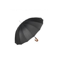 Marlux M21MARMPR1025R002 Siyah Ekose Ahşap Saplı 16 Çelik Telli Premium Lüks Erkek Baston Şemsiye