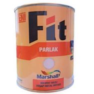 Marshall 0.75 lt Beyaz Parlak Fit Ahşap Metal Sentetik Yağlı Boya