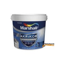 Marshall Akrikor 15 lt Beyaz Silikonlu+Akrilik Dış Cephe Boyası