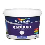 Marshall Akrikor Silikonlu Örtücü Beyaz 10 kg Astar Boyası