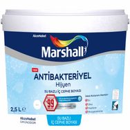 Marshall Antibakteriyel Hijyen 2.5 lt İç Cephe Duvar Boyası