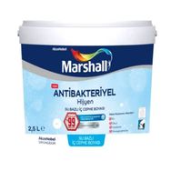 Marshall Antibakteriyel Hijyen Kum Beji 2.5 lt Silinebilir İç Cephe Boyası