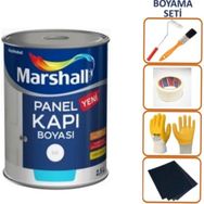 Marshall Avokado 1 lt Panel Kapı Boyası ve Boyama Seti