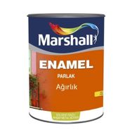 Marshall Enamel Gümüş 0.75 lt Parlak Sentetik Yağlı Boya