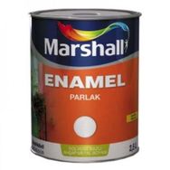 Marshall Enamel Parlak Bayrak Kırmızı 2.5 Lt Sentetik Yağlı Boya