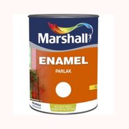 Marshall Enamel Siyah 2.5 lt Solvent Bazlı Parlak Ahşap Metal Boyası