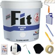 Marshall Fit 5 lt Kum Beji Plastik Su Bazlı İç Cephe Duvar Boyası