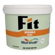Marshall Fit Bohem Gri 15 lt Silikonlu Flat Dış Cephe Boyası