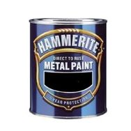 Marshall Hammerite Pürüzsüz Siyah 2.5 lt Metal Boyası