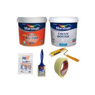 Marshall Limon Ağacı 2.5 lt Sil Pak Tam Silinebilir Silikonlu Iç Cephe Duvar Boyası