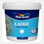 Marshall Luxe Aqua Parlak Beyaz Su Bazlı 0.75 lt Ahşap-Metal Boyası