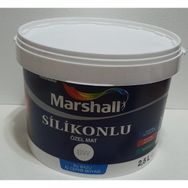 Marshall Mavi Çam 2.5 lt Silikonlu Özel Mat İç Cephe Boyası