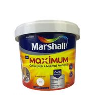 Marshall Maximum Bebek Pembe 7.5 lt Silikonlu İç Cephe Boyası