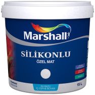 Marshall Özel Mat 15 lt Silikonlu Sahra Beji Duvar Boyası