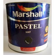 Marshall Pastel Mat Siyah 7.5 lt Yağlı Boya